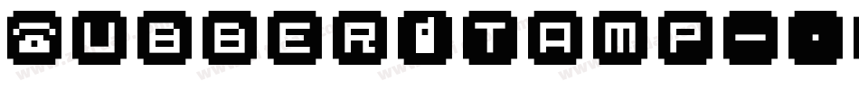 RubberStamp-Extended Normal字体转换